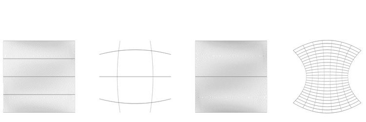 grid mesh grating trellis wireframe vector image
