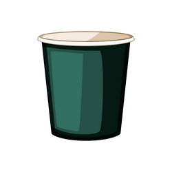 Hot paper cup cartoon Royalty Free Vector Image