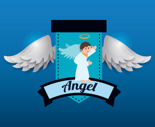 Angel design vector