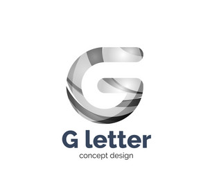 G letter logo icon vector