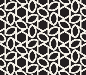 seamless pattern repeating geometric elements vector image