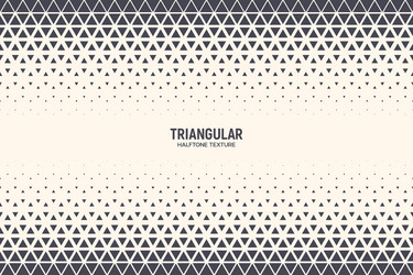 triangle shapes halftone texture abstract vector