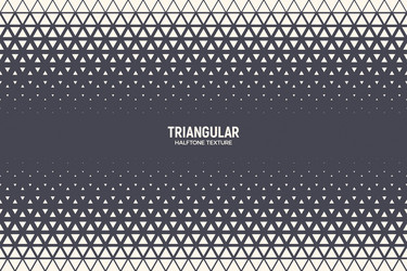 Triangular Halftone Pattern vector