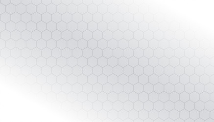 abstract and minimal hex shape pattern white vector image