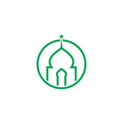 Islamic logo Royalty Free Vector Image - VectorStock