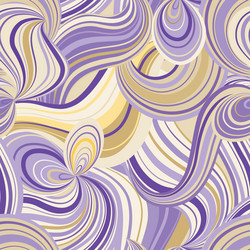 Abstract wave line seamless pattern grid swirl vector