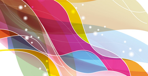 Colorful background with multicolored dynamic vector