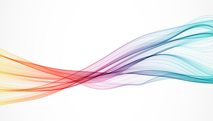 abstract background of a color wave vector image
