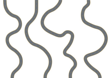 Asphalt Road Seamless Pattern Vector Image