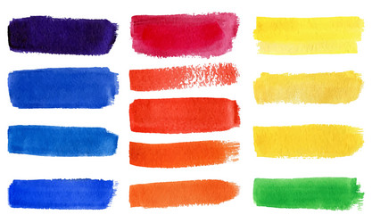 grunge brush strokes Vector Image