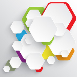 clean abstract template for webdesign vector image