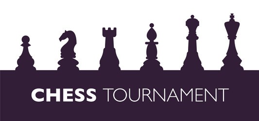 chess tournament poster template sport game flyer vector