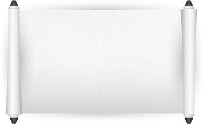 Old paper scroll textured with soft vector