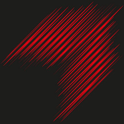 red diagonal lines abstract sharp streaks dynamic vector image