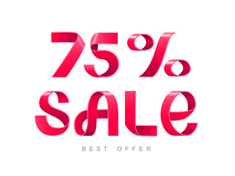 75 Percent Vector Images (over 2,000)