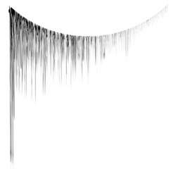 sound music equalizer eq random lines chart graph vector image