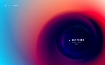 abstract background with fluid colorful gradient vector image