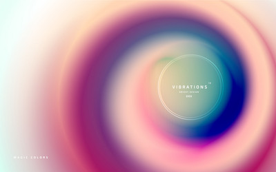 abstract twisted background with liquid gradient vector image