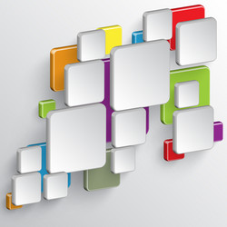 clean abstract template for webdesign vector image