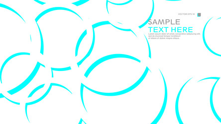 abstract background with circles vector image
