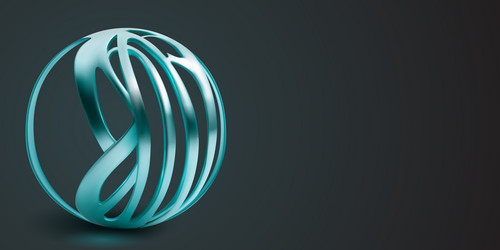 background with a object in the form vector image