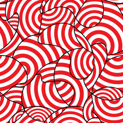 Red white diagonal stripe pattern background Vector Image