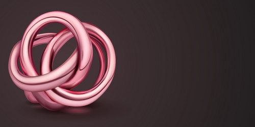 background with a object in the form vector image