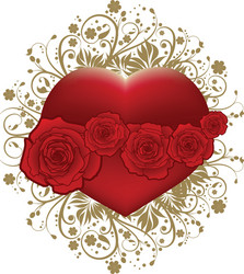 Heart Roses Vector Images (over 41,000)