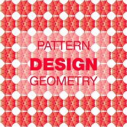 abstract geometric pattern with lines rhombuses vector