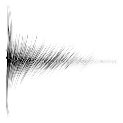sound music equalizer eq random lines chart graph vector image