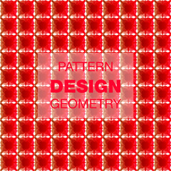 abstract geometric pattern with lines rhombuses vector