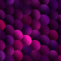 deep colored magenta and purple circles bacdrop vector