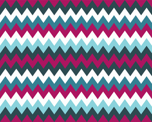 zigzag pattern seamless zig zag background color vector image