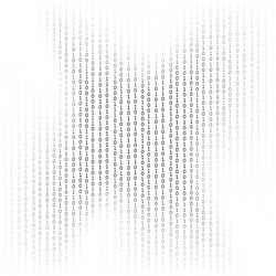 data code decryption and encoding vector image