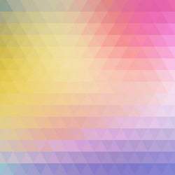 gradient blue color and triangle polygon pattern vector image