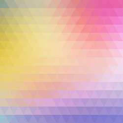 gradient blue color and triangle polygon pattern vector