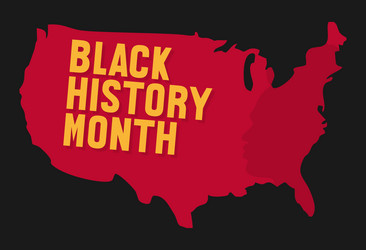 Happy black history month Royalty Free Vector Image