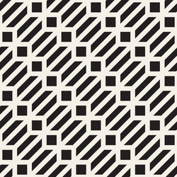 Geometric Line Tiling Pattern vector image