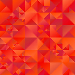 red gradient abstract triangle background design vector