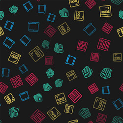 Set line laptop processor code terminal vector