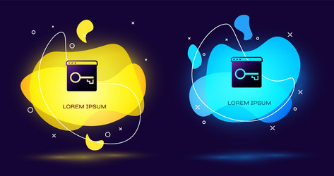 black secure your site with https ssl icon vector image
