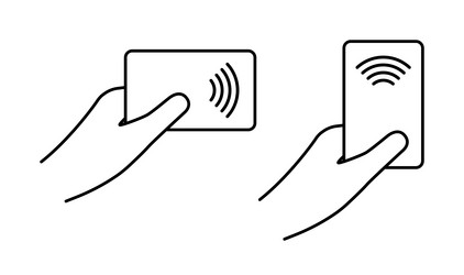 access control card reader wireless rfid vector