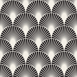 Overlapping Arc Pattern vector