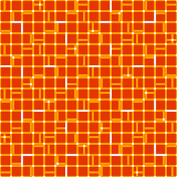 Irregular grid mesh with squares seamlessly vector