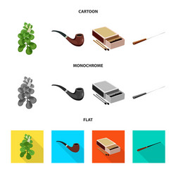 design of refuse and stop symbol set vector image