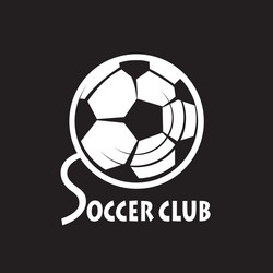 soccer football logo Vector Image