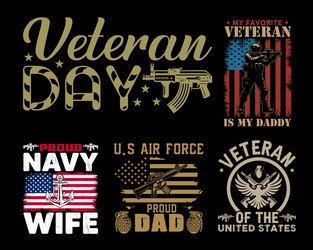 Veteran Appreciation Bundle Vector Image