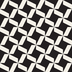 seamless pattern repeating geometric elements vector image