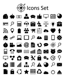 Universal outline icons for web and mobile vector