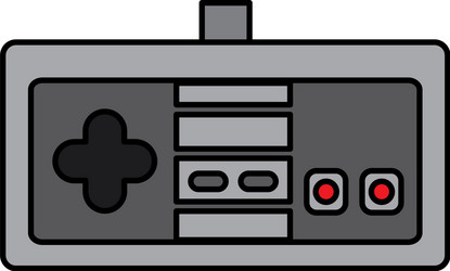 controller video game icon image vector image